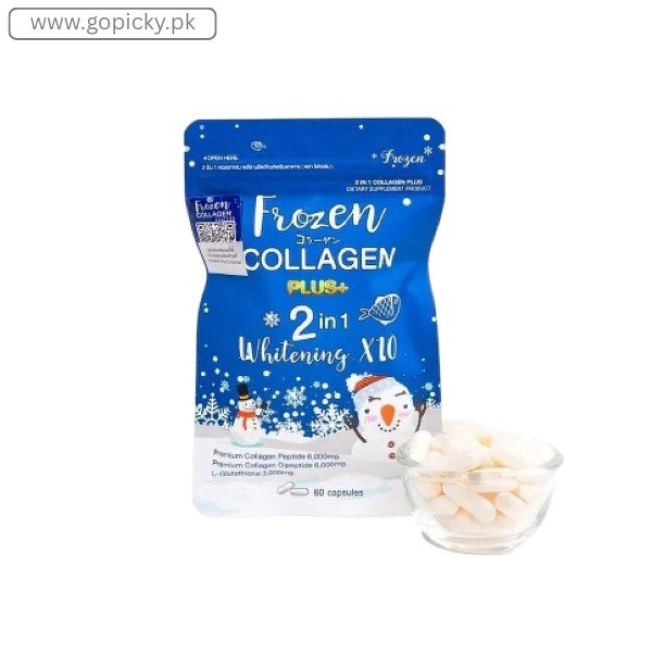 Frozen Collagen 2 in 1 Whitening Capsules in Pakistan