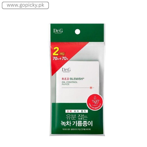 DR.G - R.E.D Blemish Oil Control Paper in Pakistan