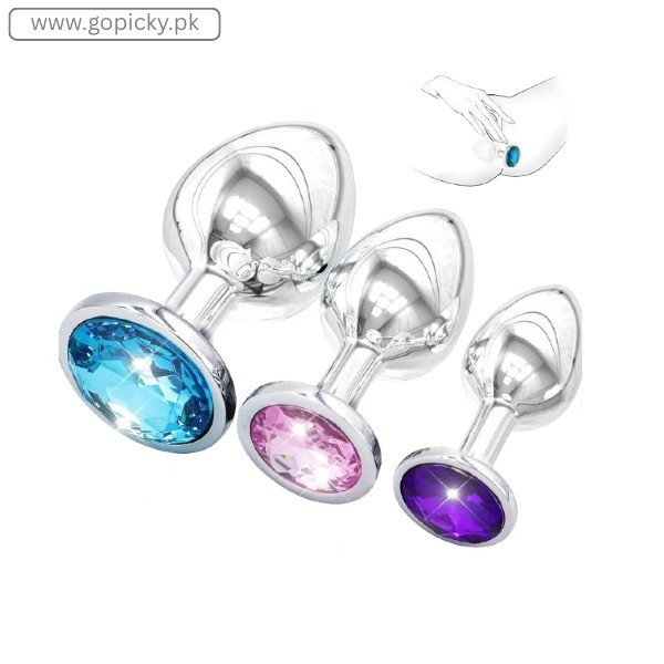 Stainless Steel Butt Sets Expanding Plug Toys in Pakistan