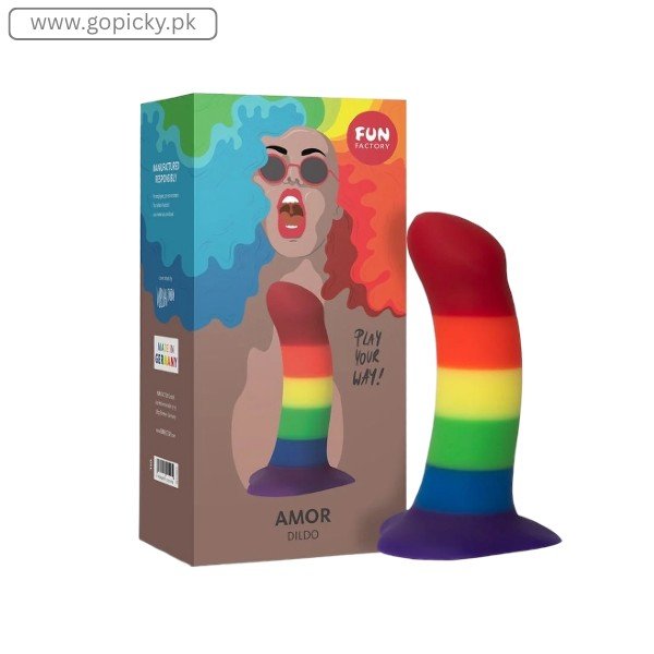 Fun Factory Amor Special Edition Rainbow Dildo In Pakistan