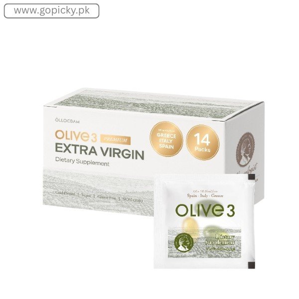 Ollocdam - Olive3 Extra Virgin Olive Oil Softgel Capsules in Pakistan
