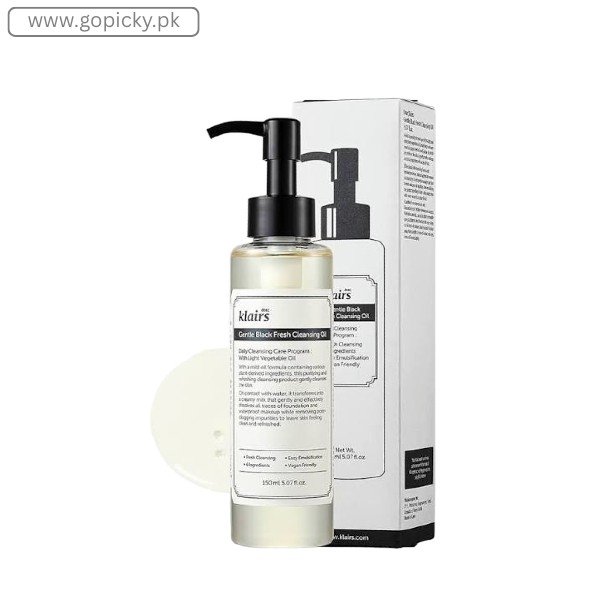 Dear, Klairs - Gentle Black Fresh Cleansing Oil in Pakistan