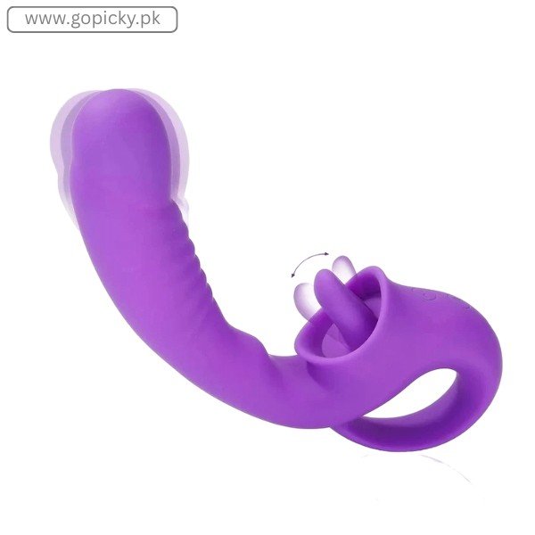 Ava 2-In-1 Tongue-Licking Vibrator in Pakistan