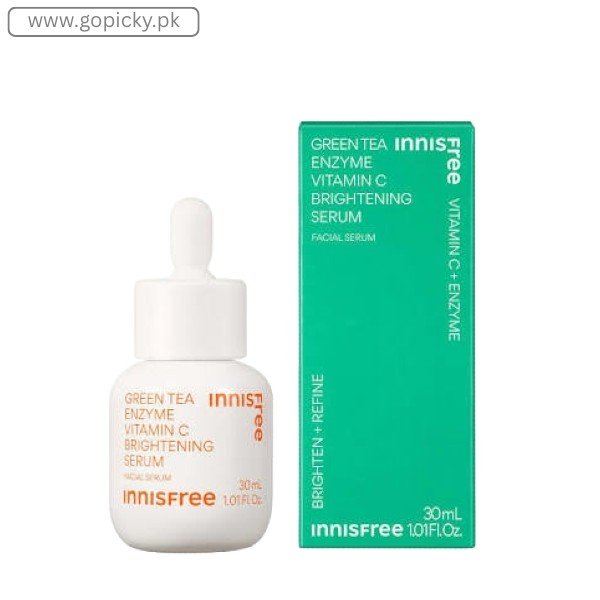 INNISFREE - Green Tea Enzyme Vitamin C Brightening Serum in Pakistan