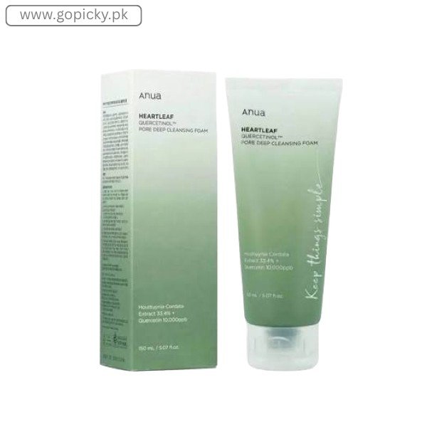 ANUA Heartleaf Quercetinol Pore Deep Cleansing Foam Price In Pakistan