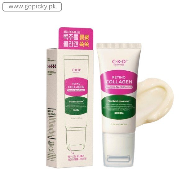 CKD Guaranteed - Retino Collagen Guasha Neck Cream in Pakistan