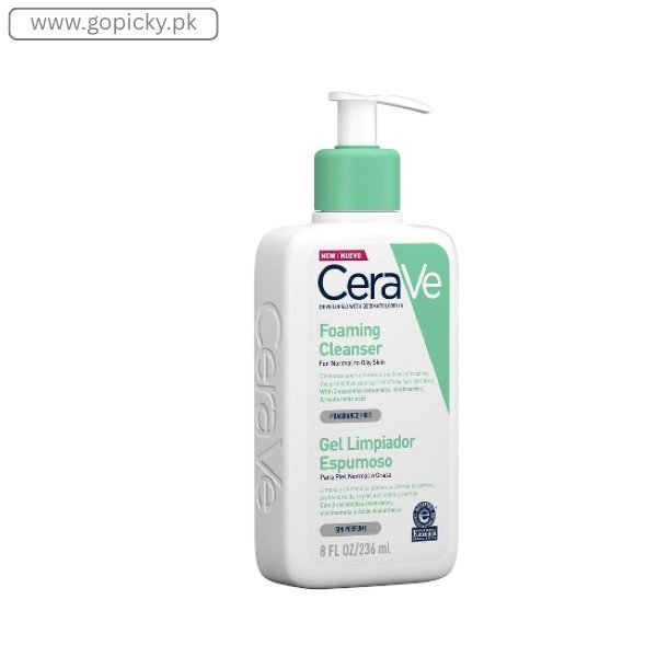 CeraVe - Foaming Facial Cleanser for Normal to Oily Skin in Pakistan