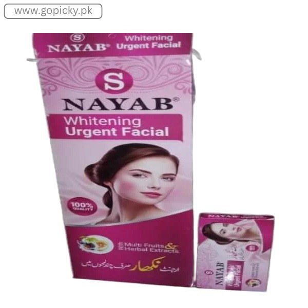 Nayab Whitening Urgent Facial Cream In Pakistan
