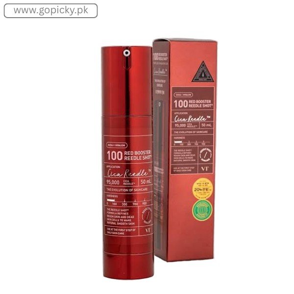 VT COSMETICS - Red Booster Reedle Shot 100 in Pakistan