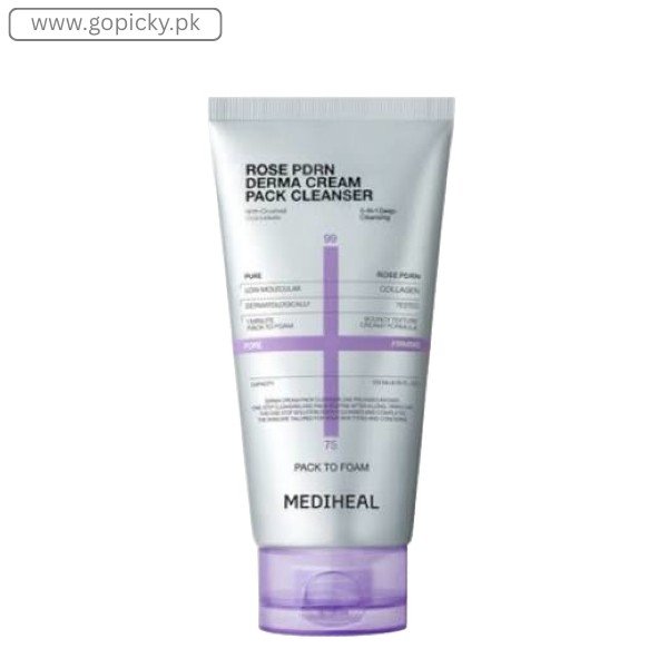 MEDIHEAL - Rose PDRN Derma Cream Pack Cleanser in Pakistan