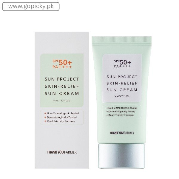 THANK YOU FARMER - Sun Project Skin Relief Sun Cream in Pakistan