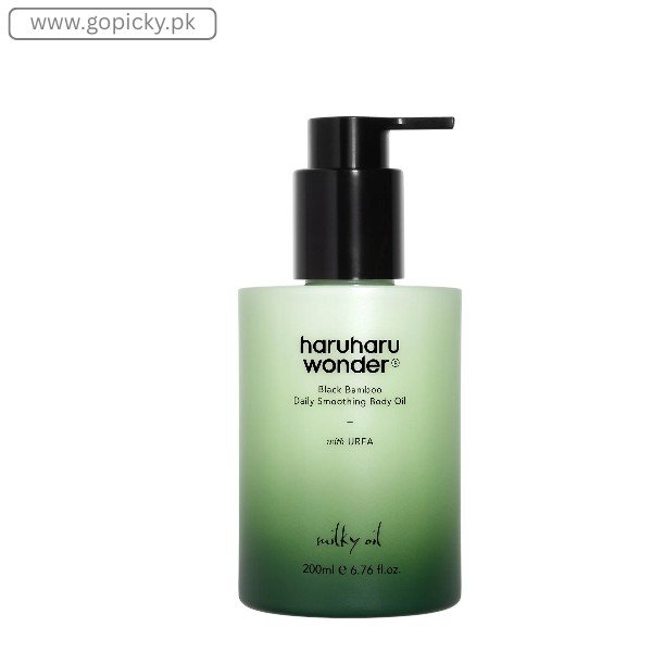 HaruHaru WONDER - Black Bamboo Daily Smoothing Body Oil in Pakistan