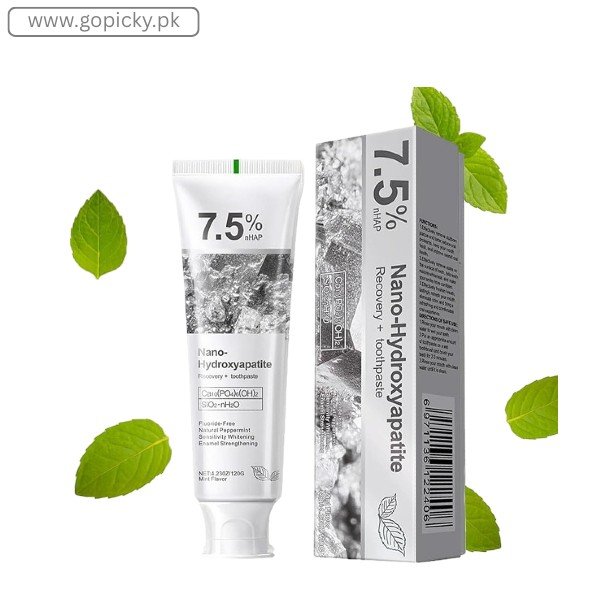 7.5 White Tooth Repair Hydroxyapatite Toothpaste In Pakistan
