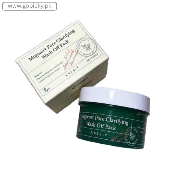 AXIS-Y - Mugwort Pore Clarifying Wash Off Pack in Pakistan