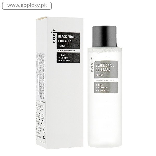 Coxir - Black Snail Collagen Toner in Pakistan