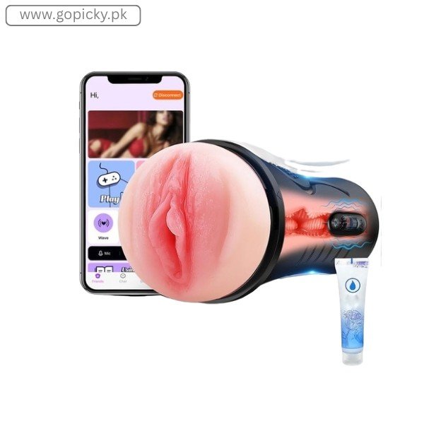 Vibrating Masturbator Squeezable Pocket Pussy in Pakistan