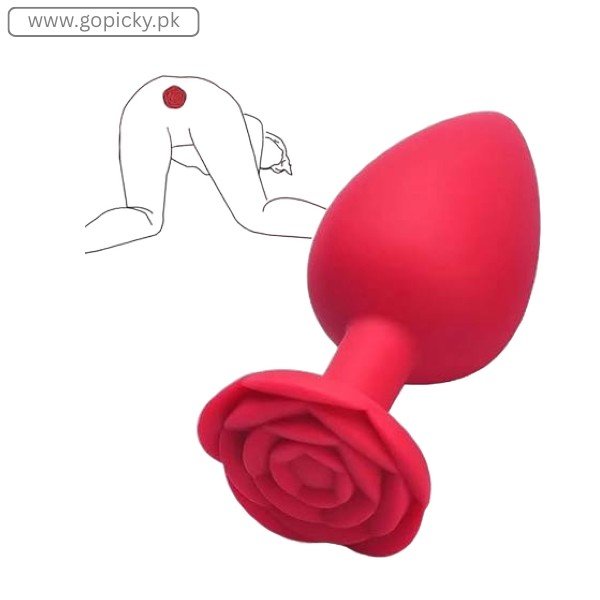 Anal Plug Butt Plug Rose Toy For Adults Women Men in Pakistan