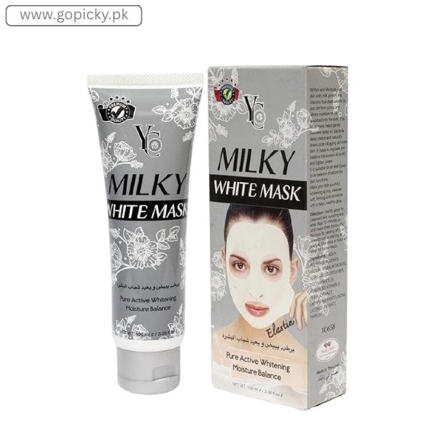 YC Milky White Mask Price in Pakistan
