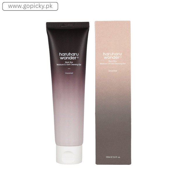 HaruHaru WONDER - Black Rice Moisture 5.5 Soft Cleansing Gel in Pakistan