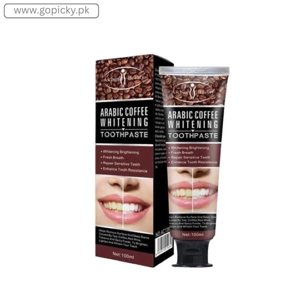 Arabic Coffee Whitening Toothpaste Price in Pakistan