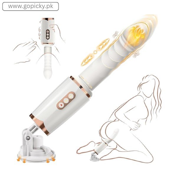 Sex Machine Thrusting Dildo with 7 Modes & Heating in Pakistan