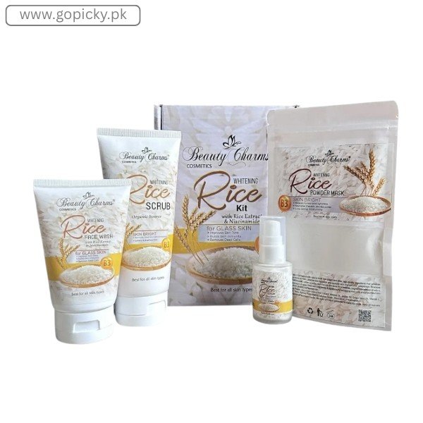 Rice Exfoliating Set for Glowing Skin