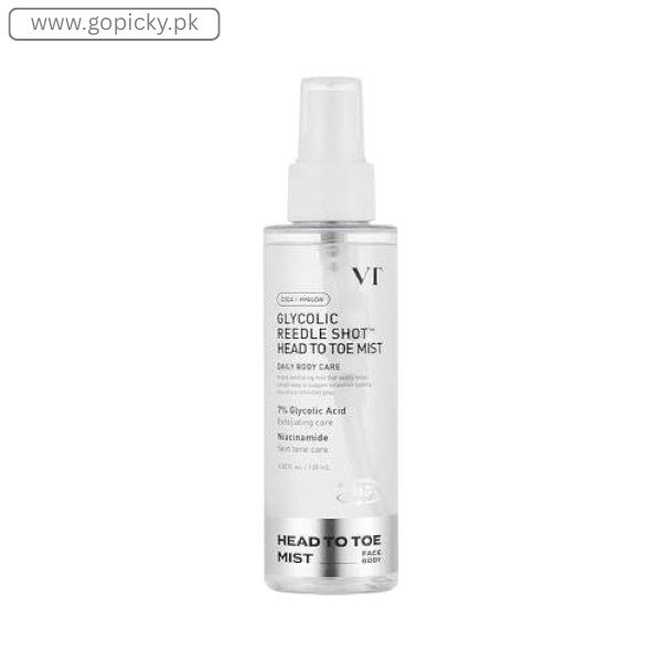 VT COSMETICS - Glycolic Reedle Shot Head to Toe Mist in Pakistan