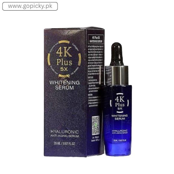 4K Plus 5X Whitening Serum In Pakistan