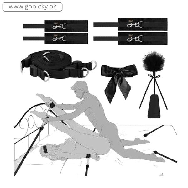 Bed BDSM Sex Bondage Kit Restraints in Pakistan