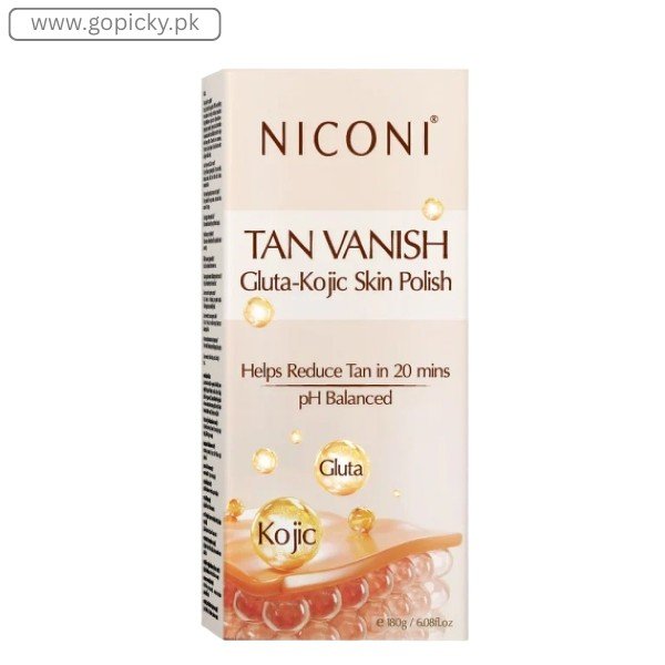 Niconi Tan Vanish Gluta-Kojic Skin Polish 180g