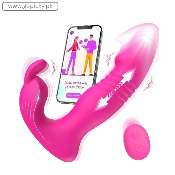 3 IN 1 Apps Remote Control Vibrator for Female in Pakistan