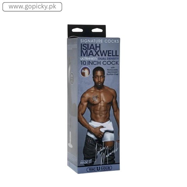Doc Johnson Isiah Maxwell Ultraskyn 10 Inch Signature Cock XL Dildo
