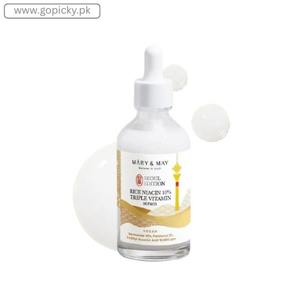 Mary&May - Rice Niacin 10% Triple Vitamin Serum in Pakistan
