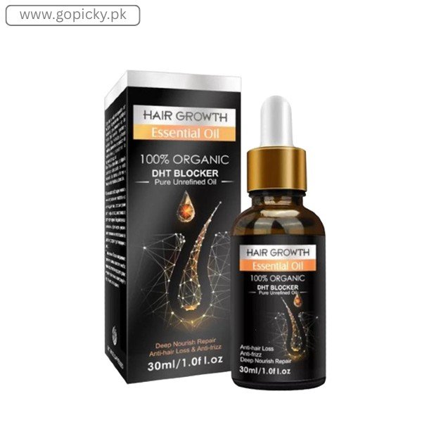 Hair Growth Essential Oil Biotin Cold-Pressed DHT Blocker in Pakistan