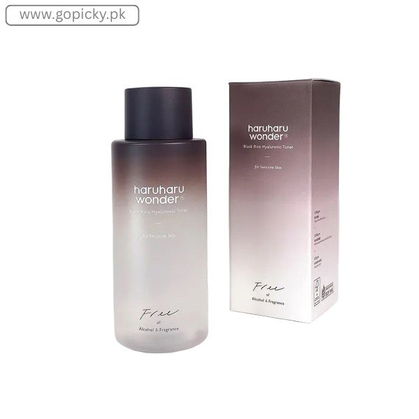 HaruHaru WONDER - Black Rice Hyaluronic Toner Free of Alcohol & Fragrance in Pakistan