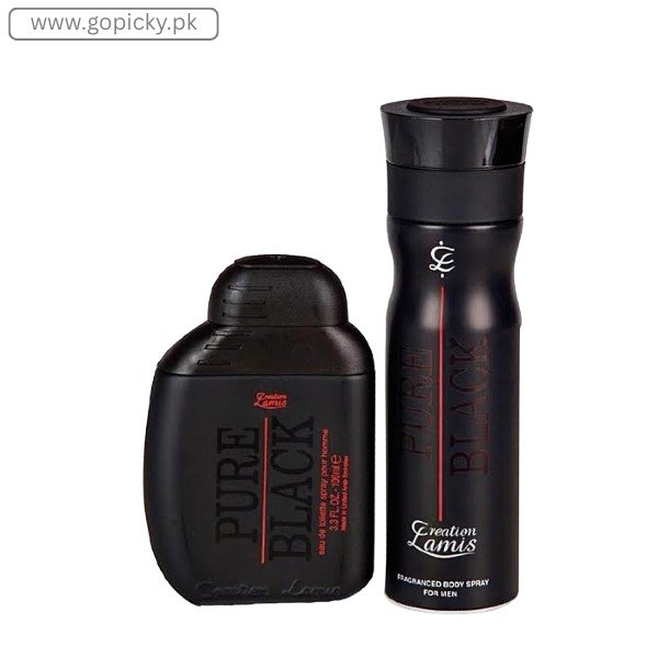 Creation Lamis Pure Black Body Spray In Pakistan