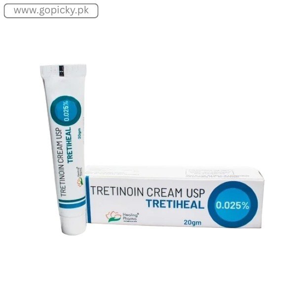 Tretiheal 0.025% Cream In Pakistan