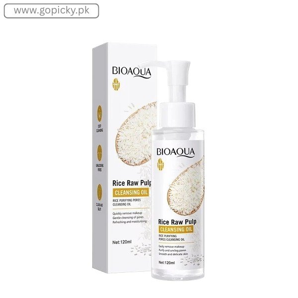 Bioaqua Rice Raw Pulp Cleanser in Pakistan