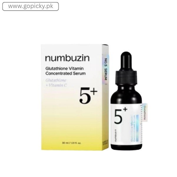 numbuzin - No.5 Glutathione Vitamin C Concentrated Serum in Pakistan