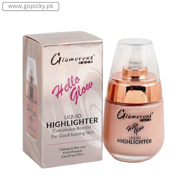 Glamorous Face Hello Glow Liquid Highlighter In Pakistan