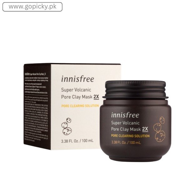 INNISFREE - Super Volcanic Pore Clay Mask 2X in Pakistan