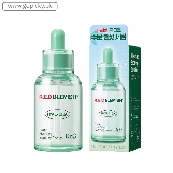 DR.G - Red Blemish Clear Hyal Cica Soothing Serum in Pakistan