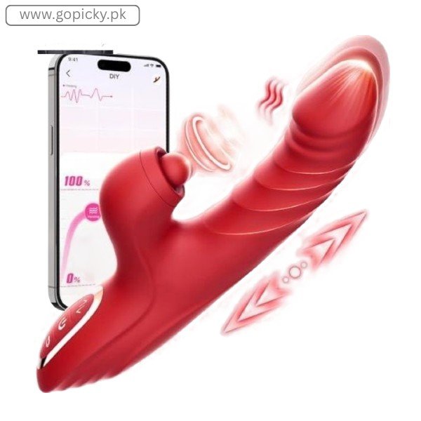 Rabbit Vibrator Thrusting Dildo for Women in Pakistan