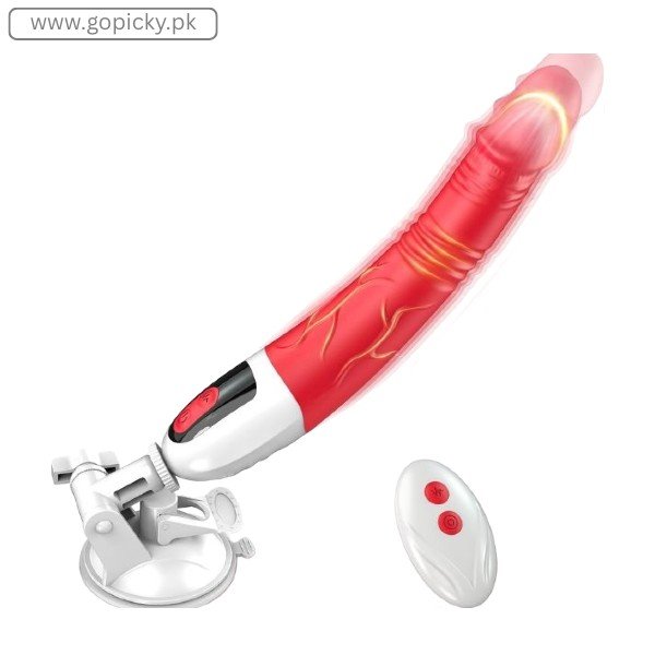 Sex Machine Thrusting Dildo Vibrator Remote in Pakistan