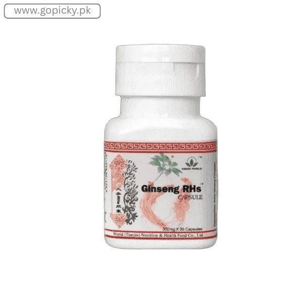 Green World Ginseng Rhs Capsule in Pakistan