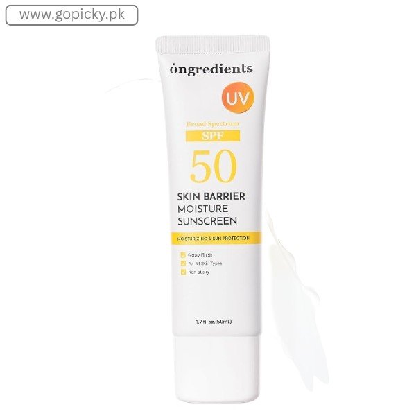 Ongredients - Skin Barrier Moisture Sunscreen Broad Spectrum in Pakistan