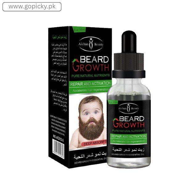 Beard & Mustache Growth Oil in Pakistan