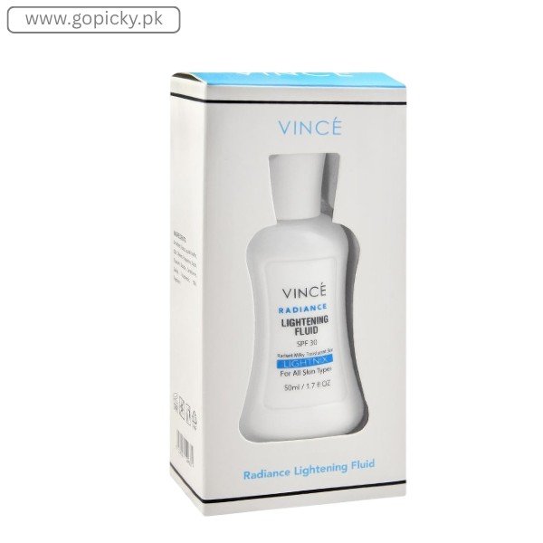 Vince Radiance Lightening Fluid Price in Pakistan