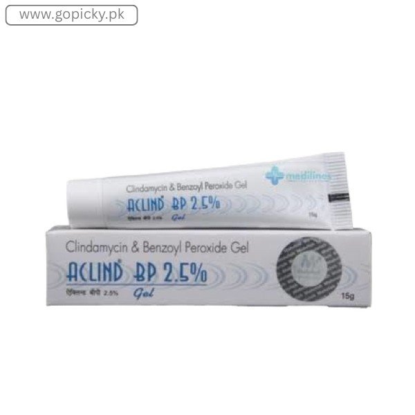 Aclind BP 2.5% Gel In Pakistan