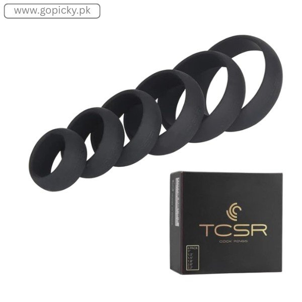 TCSR 6 Different Size Cock Rings For Men in Pakistan